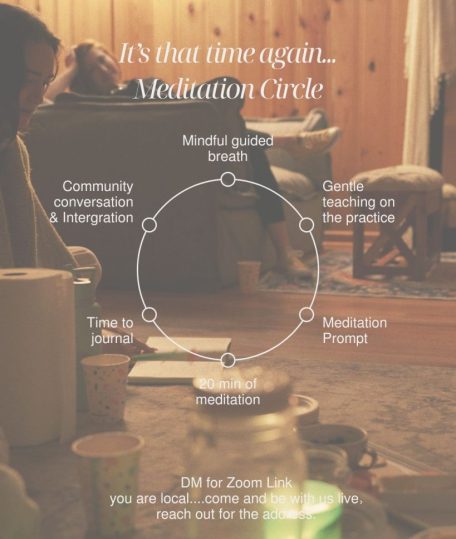 It’s that time again... Meditation Circle